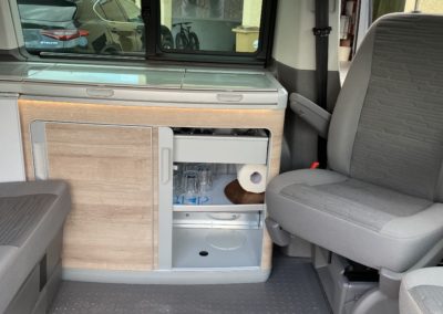 Photo d'intérieur d'un van california